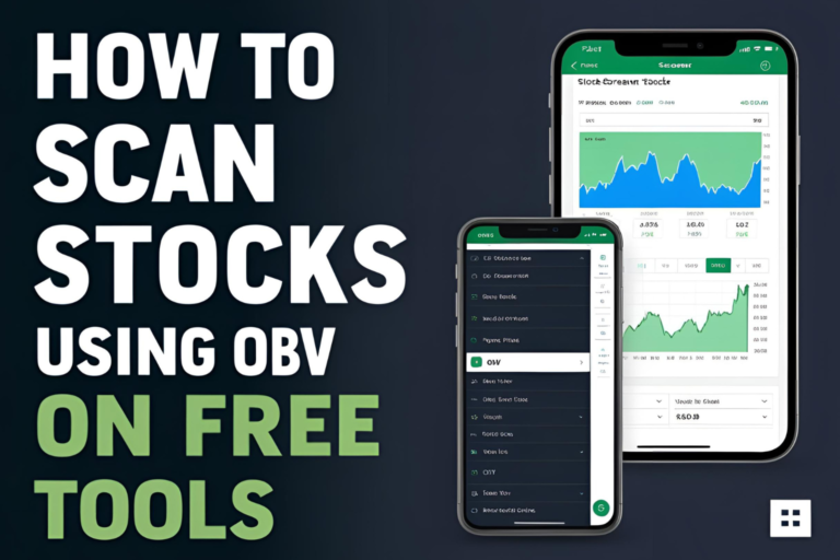 Scan stocks using OBV